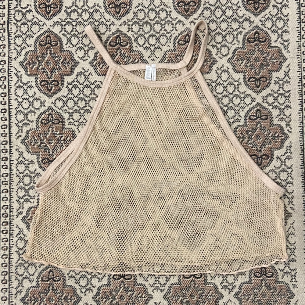Mesh crop top